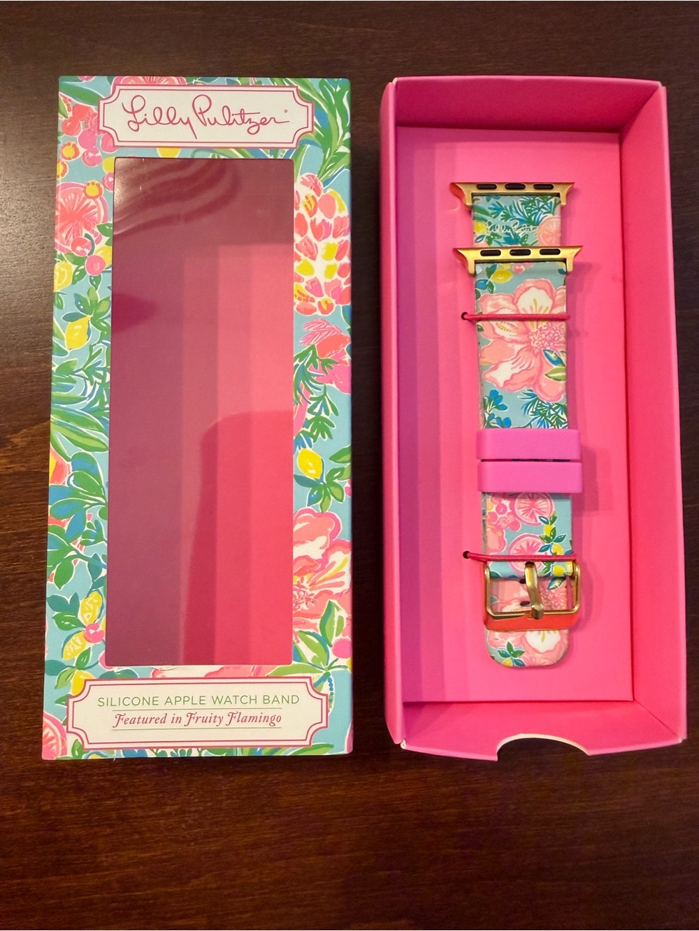 🌸 Lily Pulitzer Apple silicone watch strap/band - Picture 10 of 14